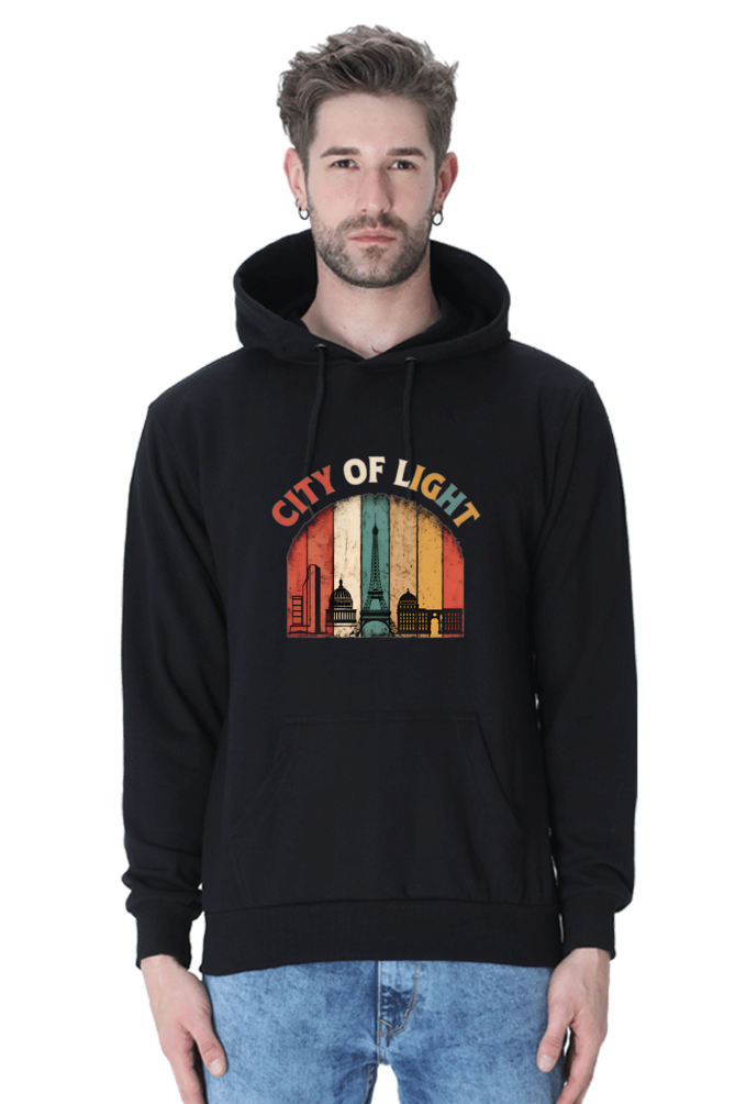 Paris Printed Hooded Sweatshirt