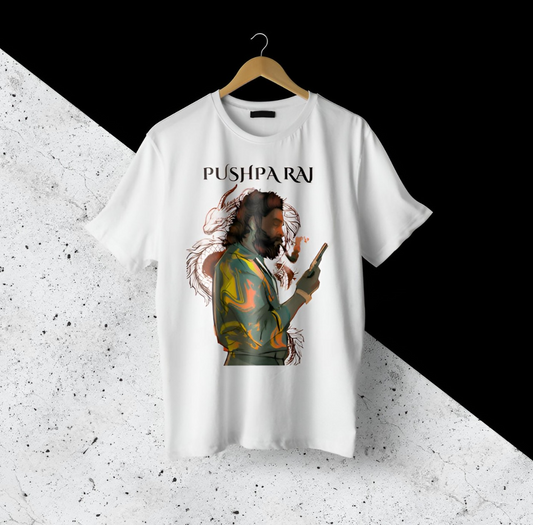 Pushpa Raj Printed Oversized T-shirt