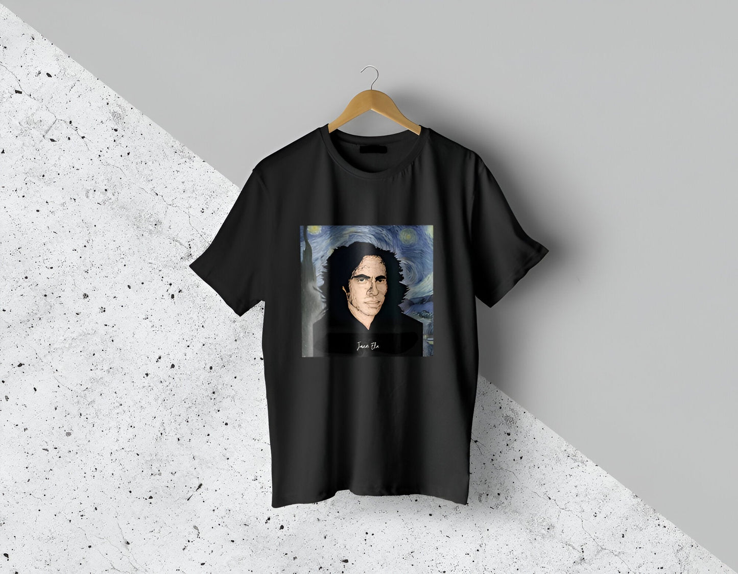 Jaun Elia x Starry Night Oversized tshirt